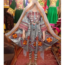 Afghan Beauty Tribal Dress # 1251