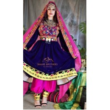 Fusion Traditional Afghan Dresses # 505