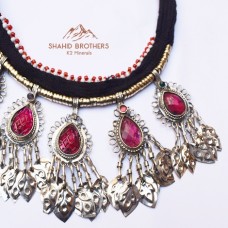 online afghani tribal necklace # 1231