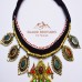 afghan kuchi pendant vintage necklace # 1242