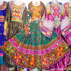 Traditional Afghanistan Kuchi tribal dress # 324