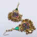 Vintage Afghan jewellery golden earring with bells # 1096 Vintage Afghan jewellery golden earring with bells # 1096
