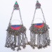 Afghan tribal Hanging Bells Earring # 28 Afghan tribal Hanging Bells Earring # 28