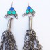 Vintage Belly Dance drop earring # 316 Vintage Belly Dance drop earring # 316
