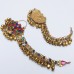 Kuchi Tribal Afghan Metal Tail Earring # 968