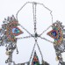 Kuchi Tribal Full head Vintage Coin Head Piece-341