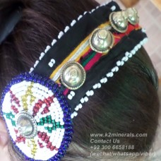 afghan kuchi tribal hairband-773