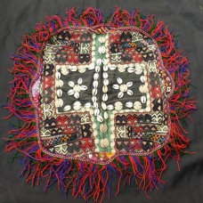 vintage turkmen style poncho-1037
