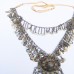 Turkman tribal necklace with adjustable string-269