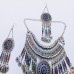 Tibetan jewellery Three piece necklace set-1071