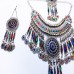 Tibetan jewellery Three piece necklace set-1071