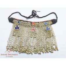 TRIBAL AFGHAN VINTAGE CHOKER NECKLACE # 1186