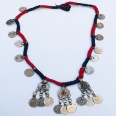 Afghan Tribal Style Antique Vintage Necklace # 873