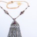 Afghan Tribal  Vintage choker necklace # 826