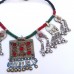 Kuchi tribe necklace with gypsy pendant-179