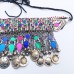 Tribal kuchi afghan necklace-788