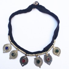 Kuchi tribal antique necklace-869