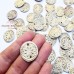 Afghan Diy Component Tribal Amulet Buttons # 1235
