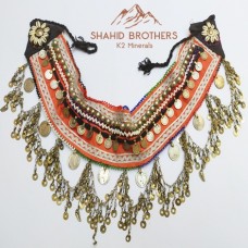 VINTAGE OLD METAL UNIQUE COINS & ACCESSORIES BELT # 163 VINTAGE OLD METAL UNIQUE COINS & ACCESSORIES BELT # 163