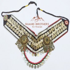 Vintage Pendant Afghan Tribal Belt # 392