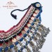 Afghan Tribal Coins And Pendants Big Necklace Belt # 96