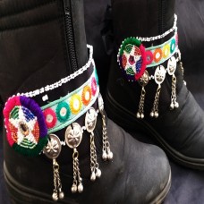 kuchi tribal bohemian boot belt # 1068