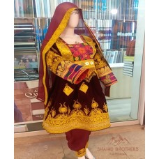 Afghan clothes tribal dresses # 267