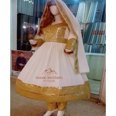 Afghani muslim tribal bridal dress # 268