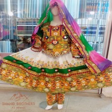 New Afghan Dress Tribal Gypsy Special Events Best Costume Clothing afghani cultural tribal dresses # 877