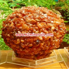 hessonite stone lamp-476