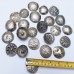 Old Turkmen button, Old Afghan button, Old tribal adornment-1144