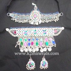 Afghanistan ethnic tribal necklace-595