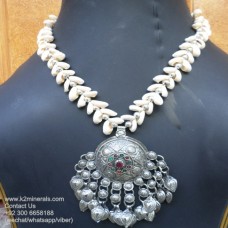 Afghan Tribal pendant kuchi necklace-666