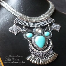 Boho gypsy necklace-762