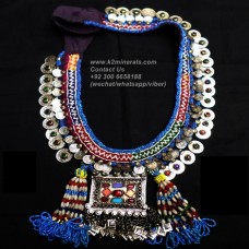 Afghan Tribal Antique Vintage Coins necklace # 816