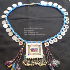 Afghan Tribal Ethnic Vintage necklace # 825