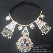 belly dance tribal necklace-867