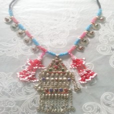 Afghan Tribal Antique Vintage necklace-896