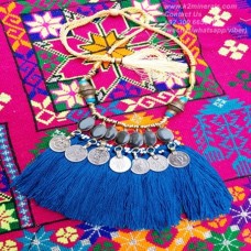 Tribal kuchi afghan belly dance necklace-916