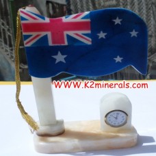 onyx stone clock-619