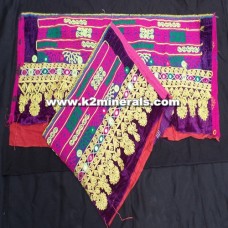 ethnic Vintage afghan tribal cloth patches # 297