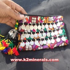 Vintage coins Belly Dance pouch-352