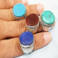 Afghan jewellery silver rings for male # 1111