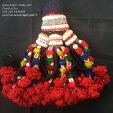 tribal kuchi afghan big tassel-828