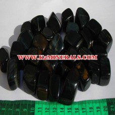 blue tigereye tumbled-459