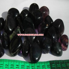 Fluorite tumbled-458