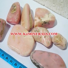 pink opal tumbled-461